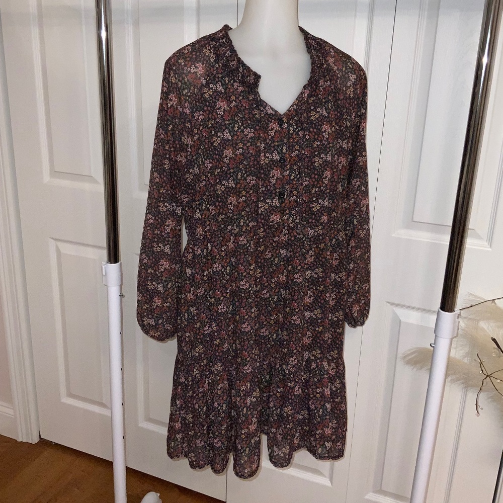 American Eagle Floral Boho Dress